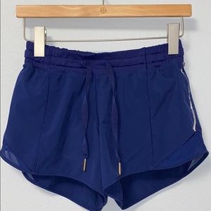 🍋 Lululemon Hotty Hot 1 shorts Blue, Long